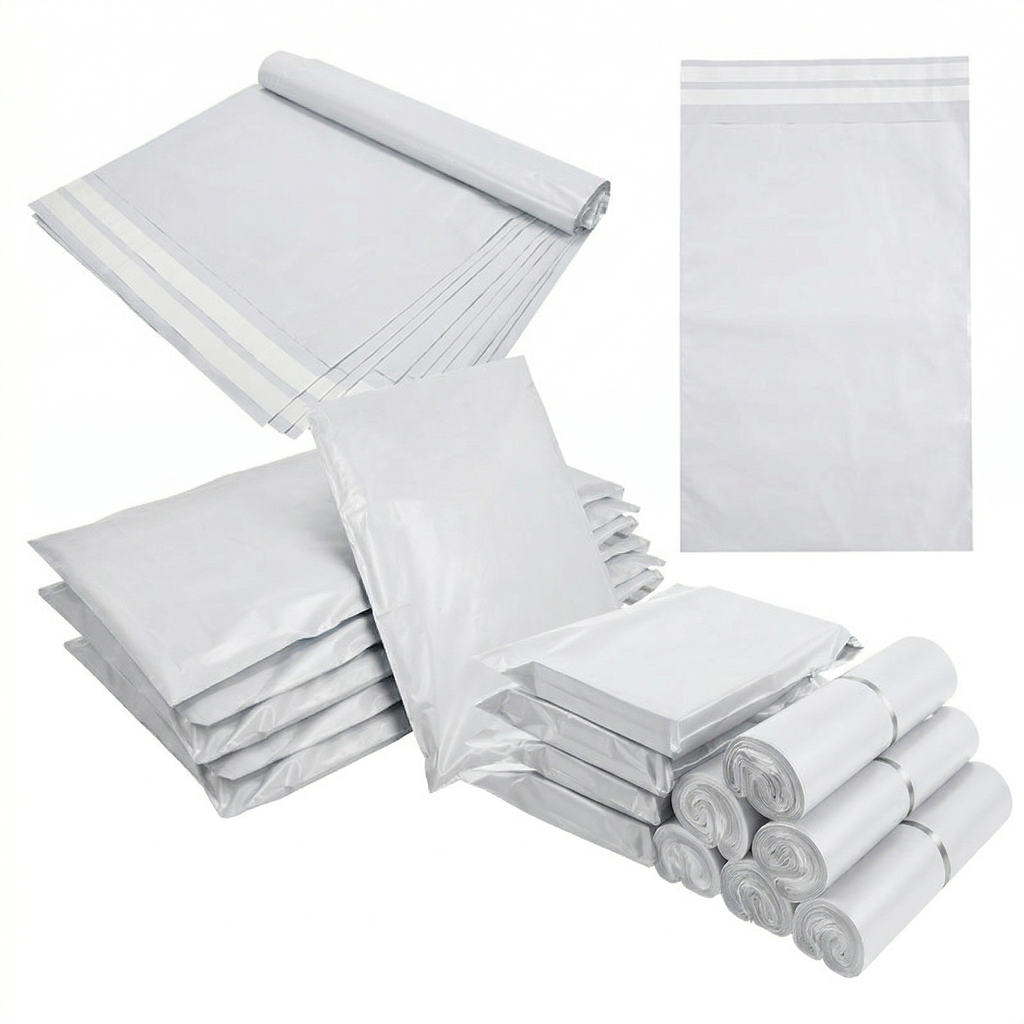 Polybeutel weiß 25X31 (CM)